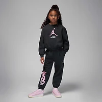 Jordan Jumpman Club Little Kids' Pleated Fleece Crew