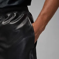 Air Jordan Men's Faux Leather Shorts