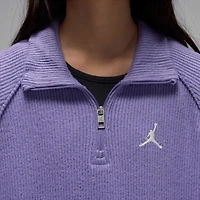 Jordan Big Kids' Quarter-Zip Long Sleeve Top