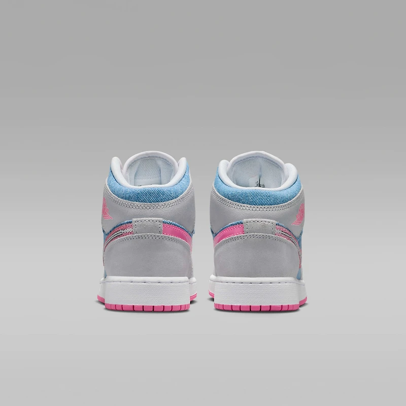 Air Jordan 1 Mid SE Big Kids' Shoes