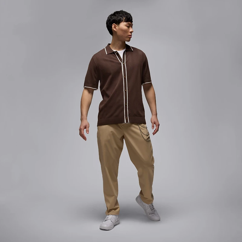 Jordan Sport ​Men’s Knit Button-Down Golf Top
