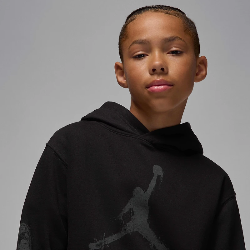 Jordan MVP Big Kids' Jumpman Fleece Pullover Hoodie