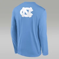 North Carolina Primetime Legend 2-Hit Men's Jordan Brand Dri-FIT College Long-Sleeve T-Shirt