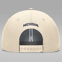 Michigan Primetime Rise Men's Jordan Brand Dri-FIT College Trucker Adjustable Hat