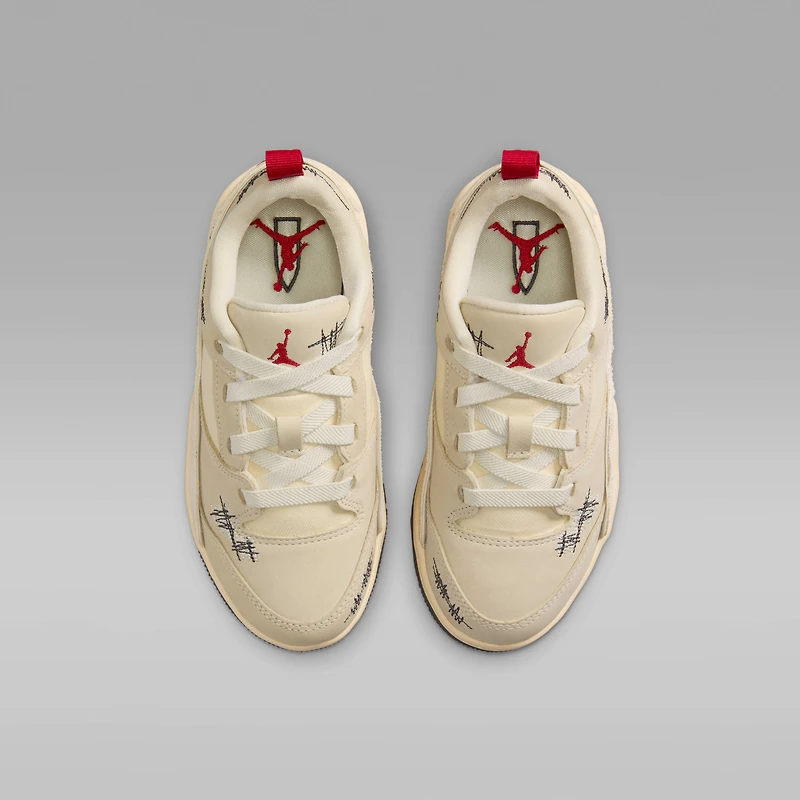 Jordan Flight Court x Téla Little Kids' Shoes