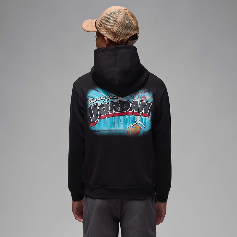 Jordan Big Kids' Air Postcard Pullover Hoodie