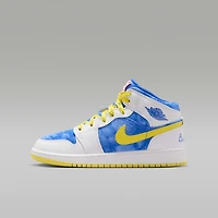 Jordan 1 Mid Sneaker School Little Kids' Shoes