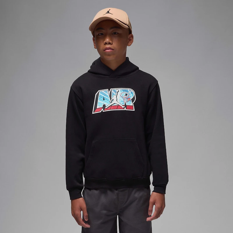 Jordan Big Kids' Air Postcard Pullover Hoodie