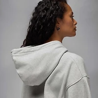 Jordan Flight Fleece x Howard University Women's Full-Zip Cropped Hoodie