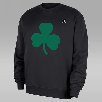 Boston Celtics Statement Essentials Men's Jordan NBA Fleece Crew-Neck Sweatshirt