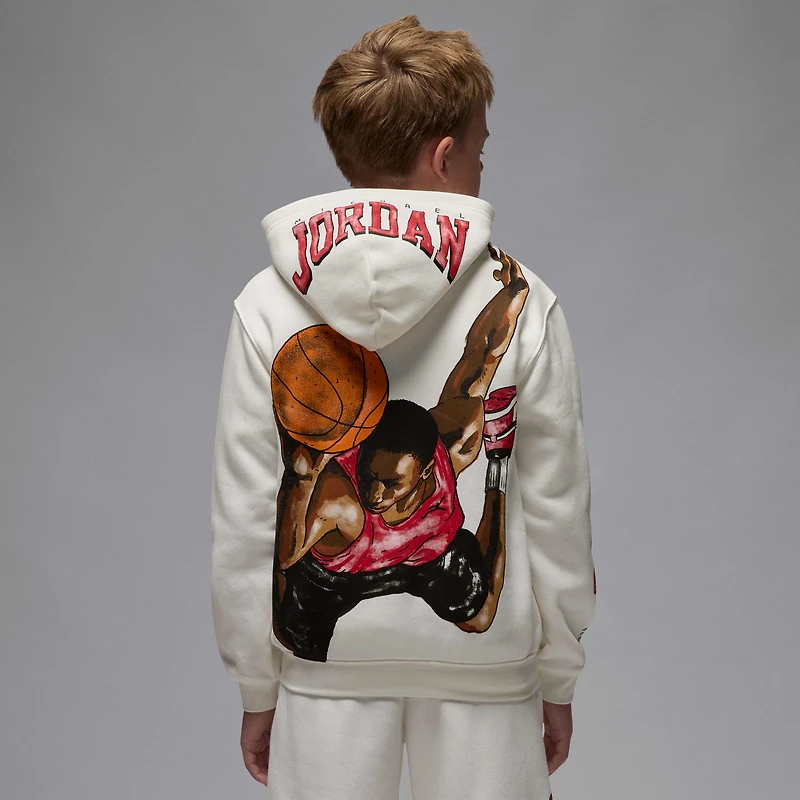 Jordan Big Kids' Sketch Pullover Hoodie