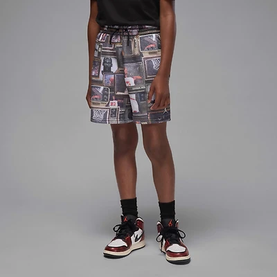 Jordan Big Kids' Brooklyn Printed Fleece Shorts