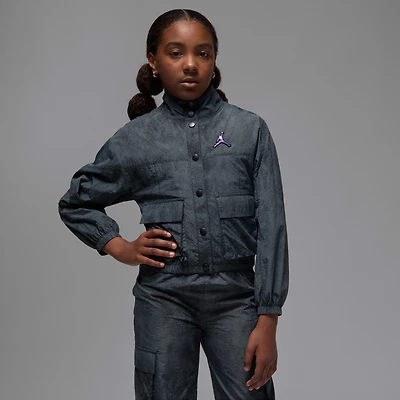Jordan Blue Jeans and Bling Big Kids' Lightweight Jacket