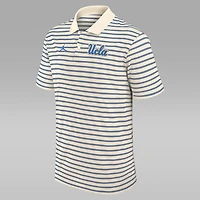 UCLA Striped Men's Jordan Brand Dri-FIT College Polo