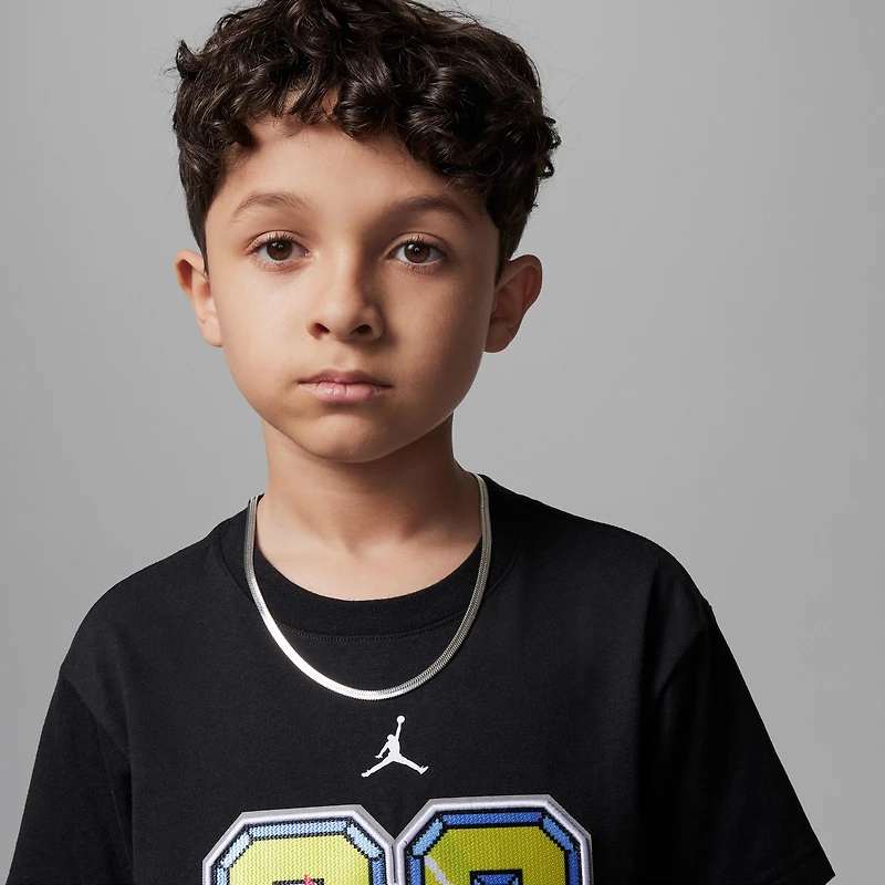Jordan Customized Air Little Kids' Flame T-Shirt