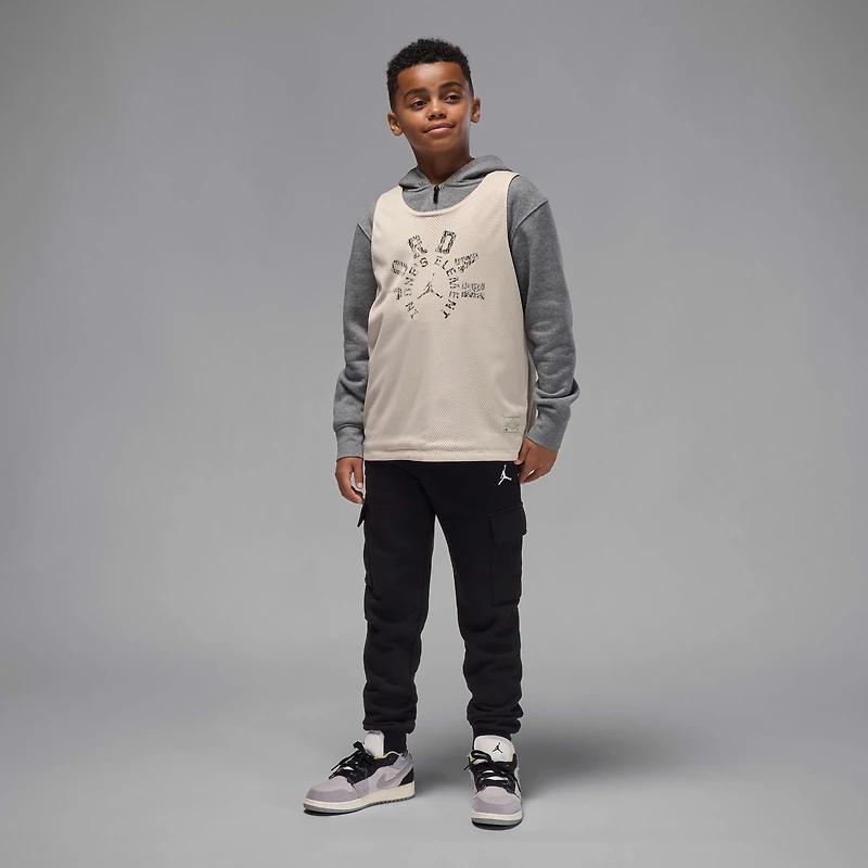 Jordan My Brooklyn Essentials Big Kids' Fleece Cargo Pants