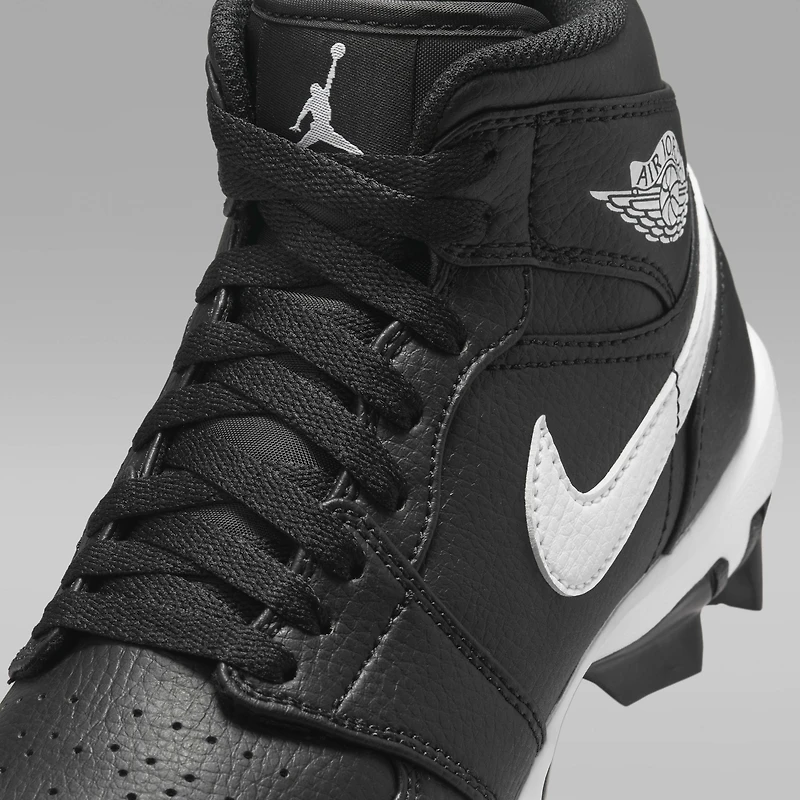 Jordan 1 Mid Little/Big Kids' Cleats