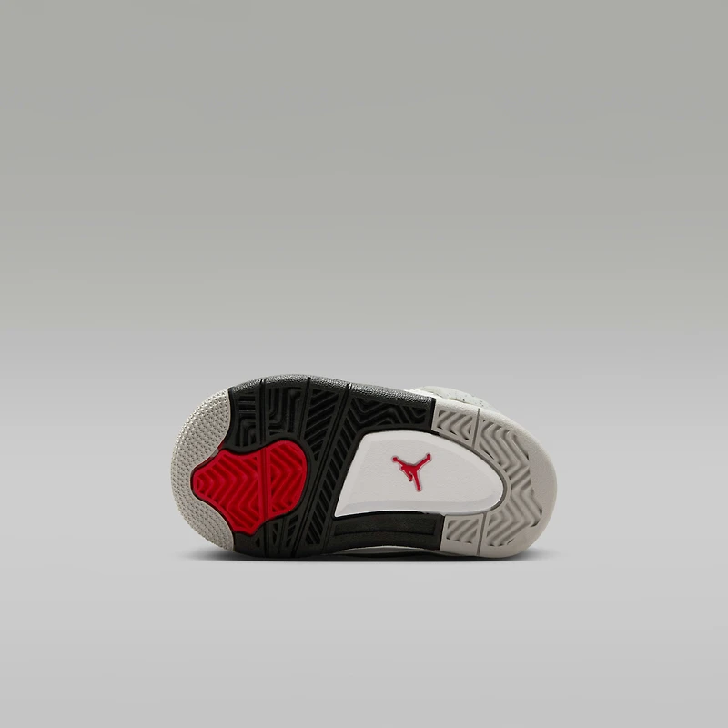 Jordan 4 Retro "White Cement" Baby/Toddler Shoes