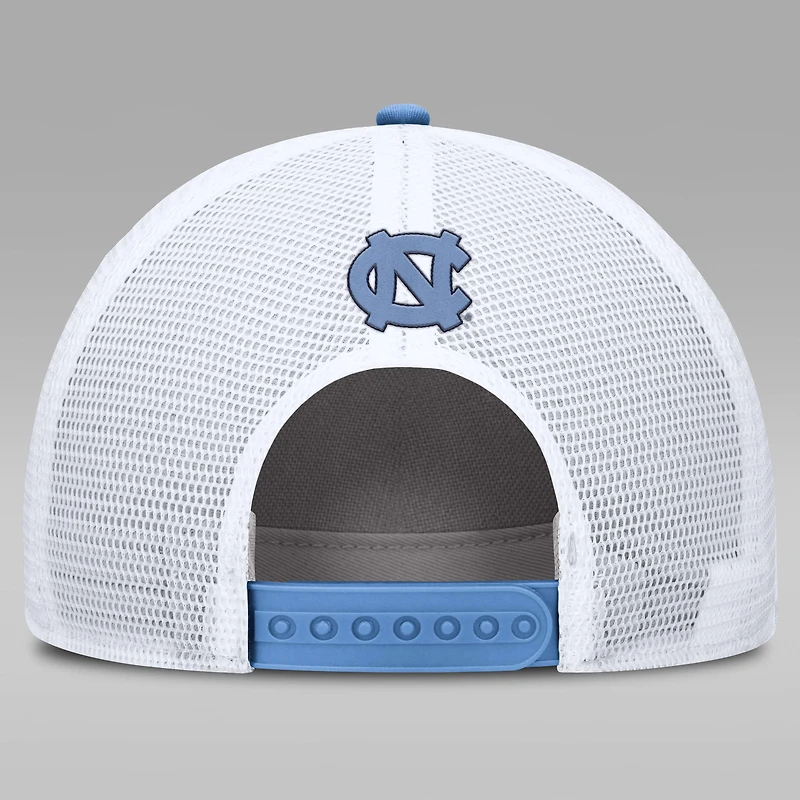 North Carolina On-Field Rise Engineered Men's Jordan Brand College Trucker Adjustable Hat