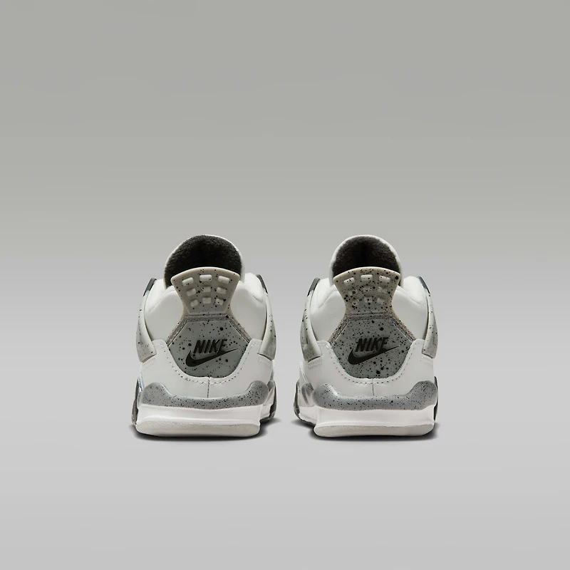 Jordan 4 Retro "White Cement" Baby/Toddler Shoes
