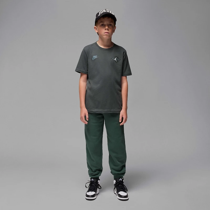 Jordan Big Kids' '24 Retro Black Cat T-Shirt