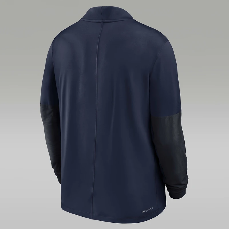 Michigan Men's Jordan Brand Dri-FIT College 1/2-Zip Top