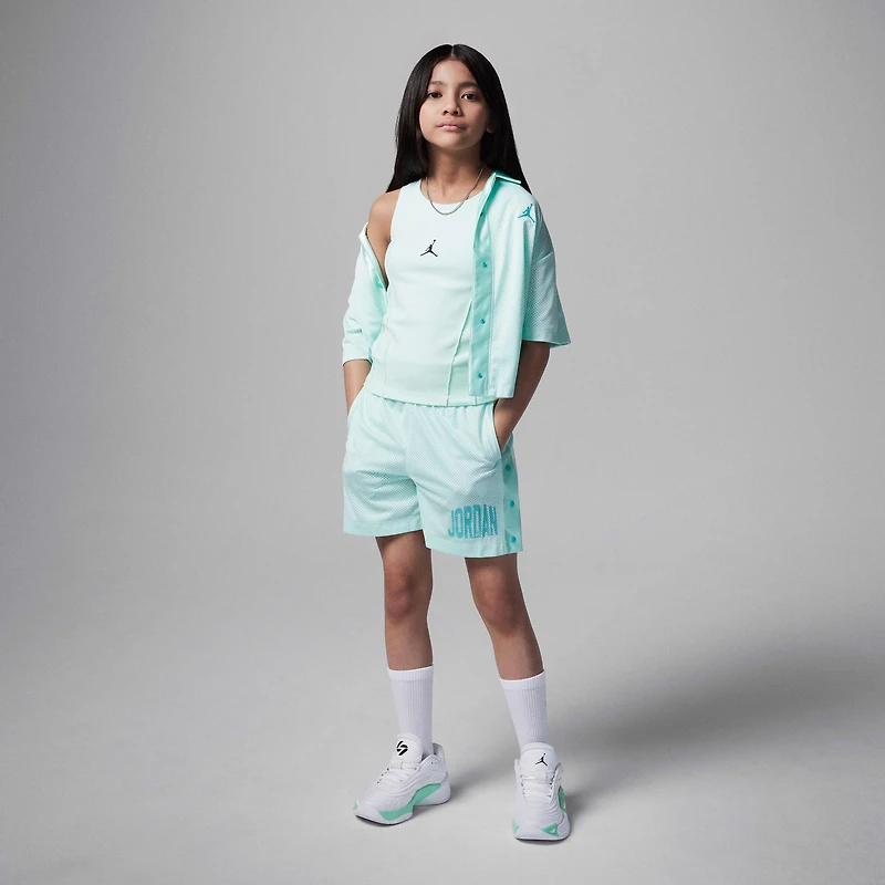 Jordan Training Camp Big Kids' Pintuck Tank