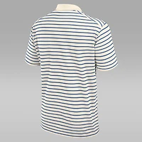North Carolina Striped Men's Jordan Brand Dri-FIT College Polo