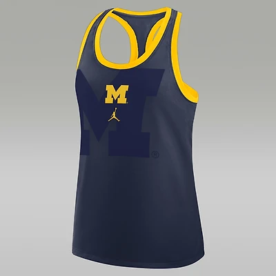 Michigan Primetime Shadow Women's Jordan Brand College Racerback Tank Top