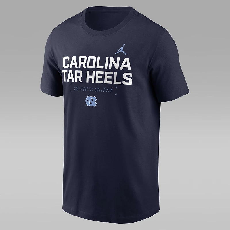 North Carolina Courtside Basketball Men's Jordan Brand Dri-FIT College T-Shirt
