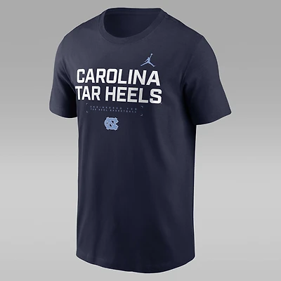 North Carolina Courtside Basketball Men's Jordan Brand Dri-FIT College T-Shirt