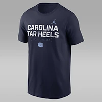 North Carolina Courtside Basketball Men's Jordan Brand Dri-FIT College T-Shirt