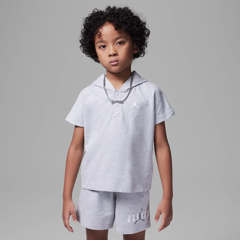 Jordan Little Kids' 2-Piece French Terry Henley Hoodie Set