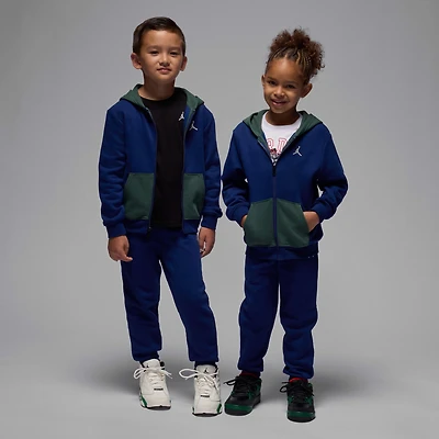 Jordan Brooklyn Fleece Little Kids' 2-Piece Full-Zip Hoodie Set