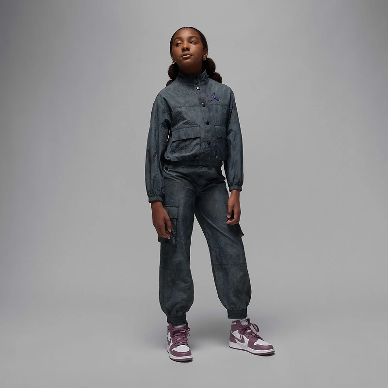 Jordan Blue Jeans and Bling Big Kids' Lightweight Jacket