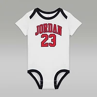 Jordan Baby (3-6M) 23 Jersey 3-Pack Bodysuits