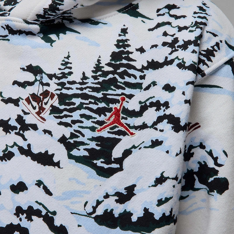 Jordan Brooklyn Fleece Big Kids' Holiday Pullover Hoodie