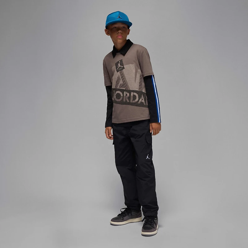 Jordan Big Kids' Cave Stone 4 Retro T-Shirt