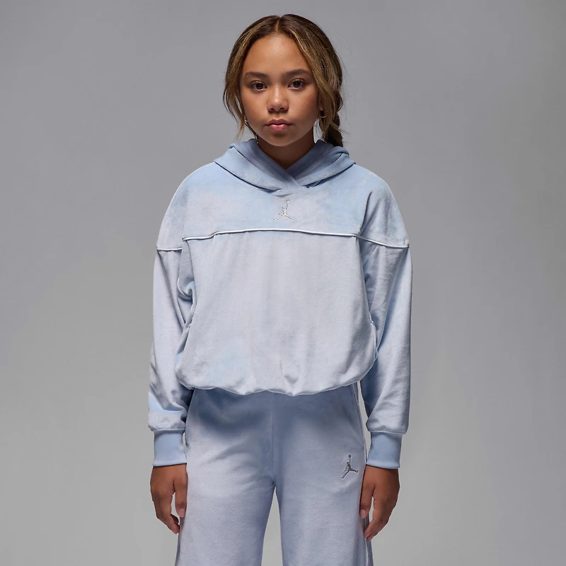 Jordan Mountainside Big Kids' Velour Pullover Hoodie