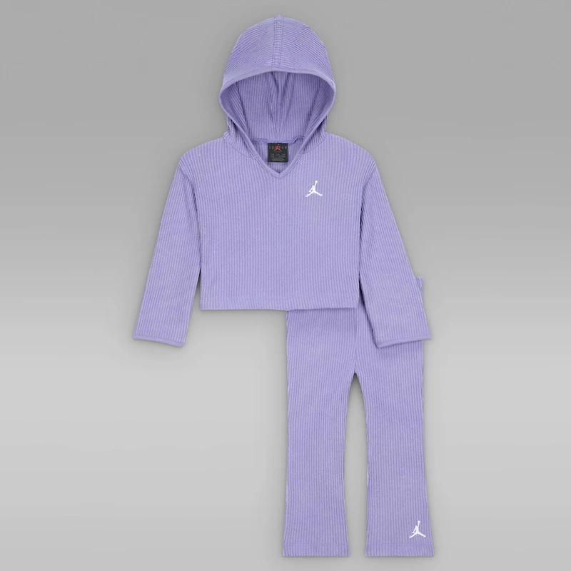 Jordan Baby (12-24M) Heir To The Crown 2-Piece Ribbed Pullover Set