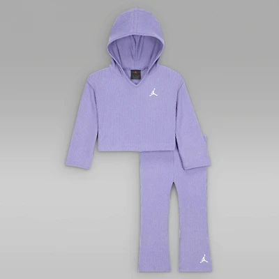Jordan Baby (12-24M) Heir To The Crown 2-Piece Ribbed Pullover Set