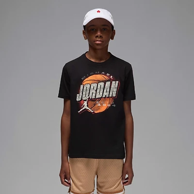 Jordan Big Kids' Distressed Chrome T-Shirt
