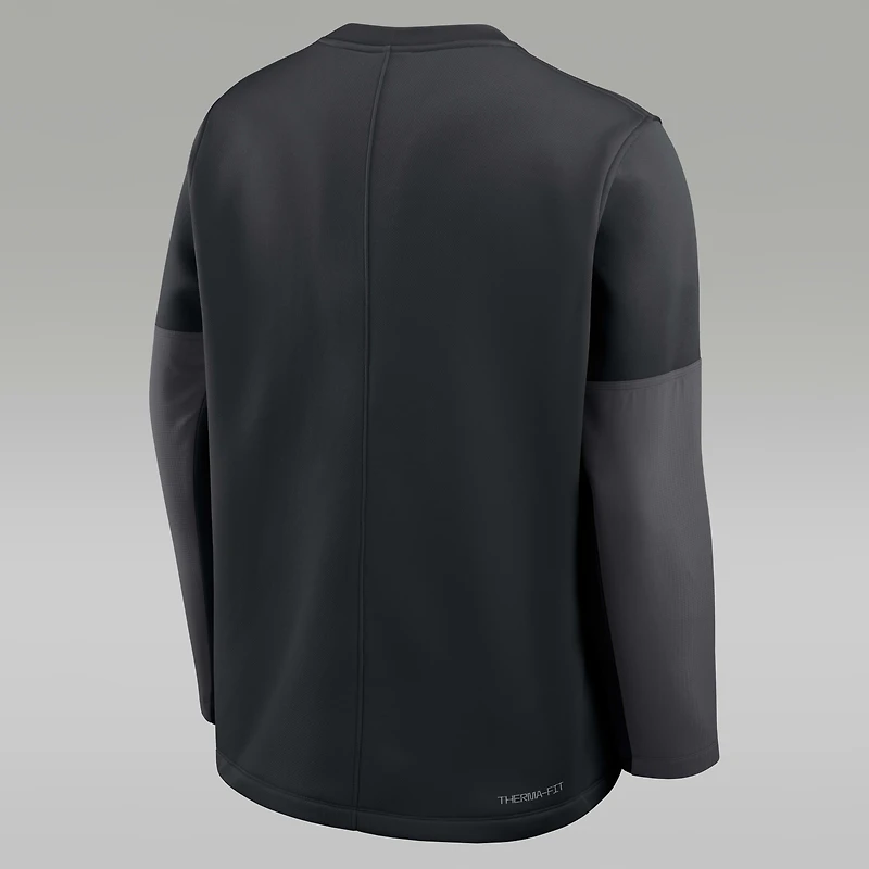 Florida Sideline Coach Men's Jordan Brand Therma-FIT College Long-Sleeve T-Shirt