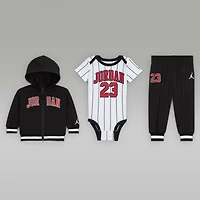 Jordan Baby (0-6M) 23 Jersey 3-Piece Full-Zip Hoodie Set