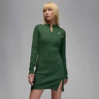 Jordan Women's 1/2-Zip Long-Sleeve Knit Dress