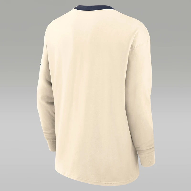 North Carolina Athletic Prep Max90 Pocket Logo Men's Jordan Brand College Long-Sleeve T-Shirt