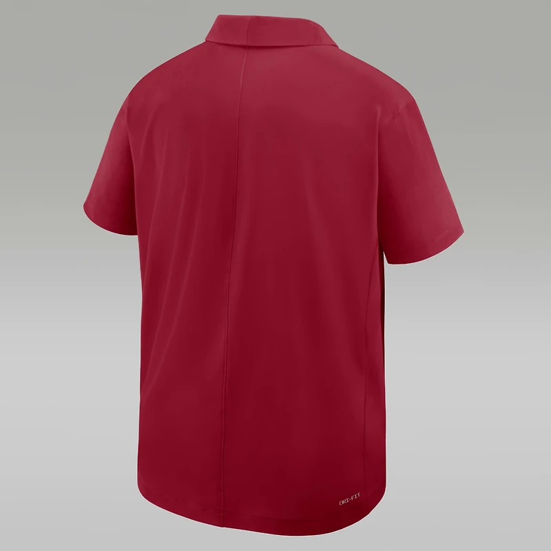 Oklahoma Men's Jordan Brand Dri-FIT College Polo