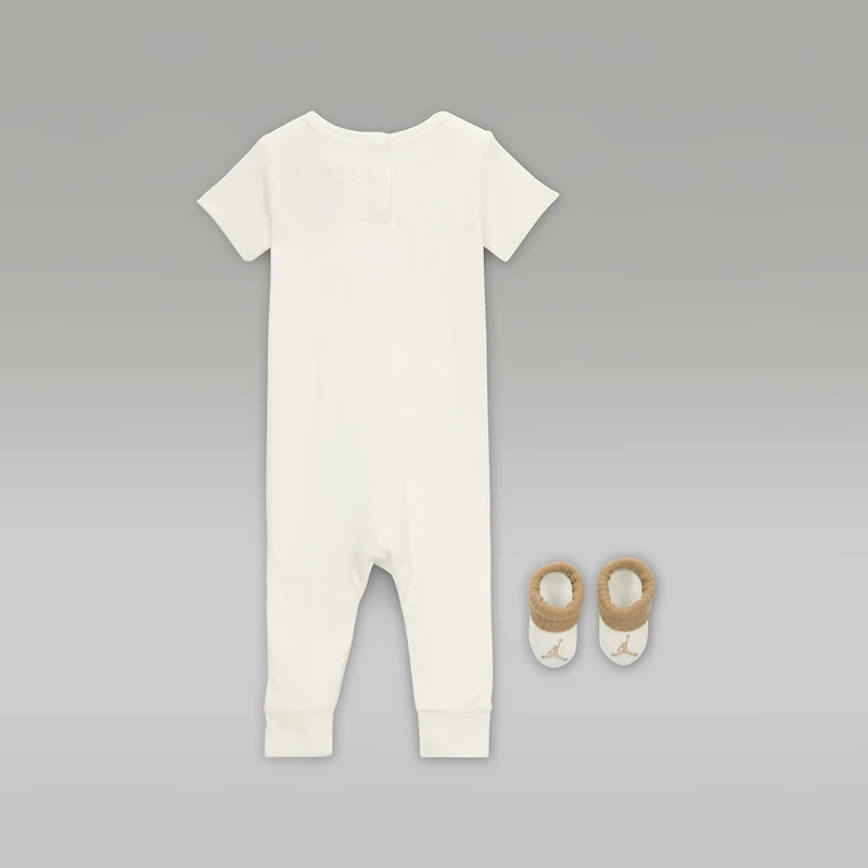 Jordan Baby Essential 2-Piece Short Sleeve Coverall Set