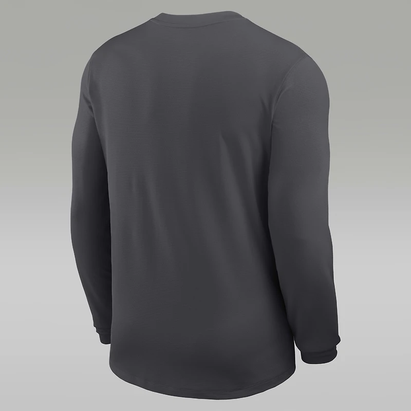 UCLA Sideline Coach Men's Jordan Brand Dri-FIT College Long-Sleeve Top