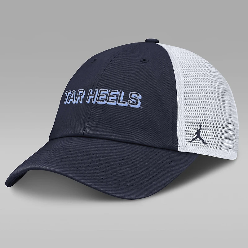 North Carolina On-Field Club Gameday Men's Jordan Brand College Trucker Adjustable Hat